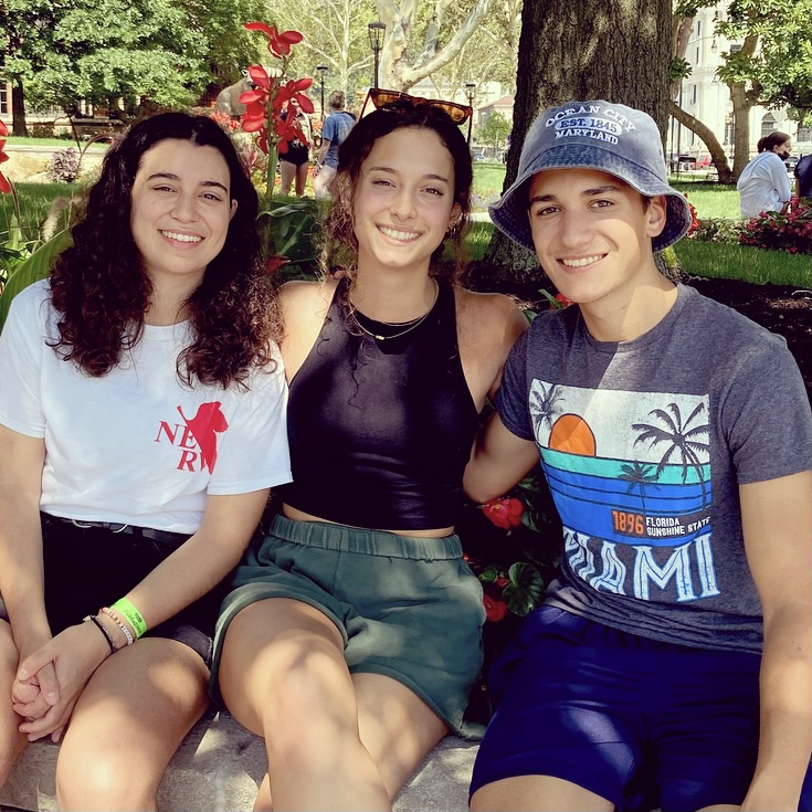 My brother, sister, and I at Pitt